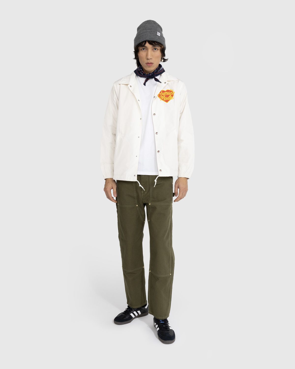 Human Made – Coach Jacket White | Highsnobiety Shop